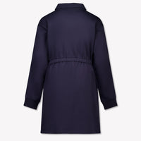 Burberry Alina Kids Girls Dress In Navy