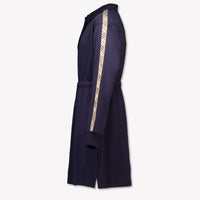 Burberry Alina Kids Girls Dress In Navy