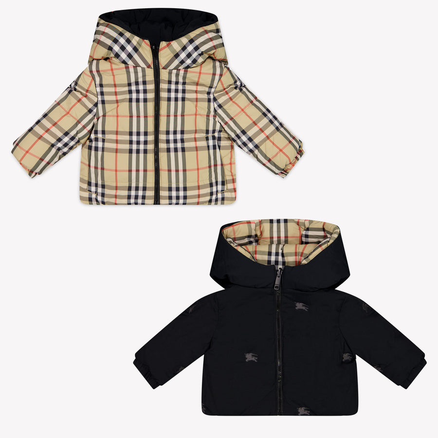 Burberry Jesse Baby Unisex Winter coat In Black