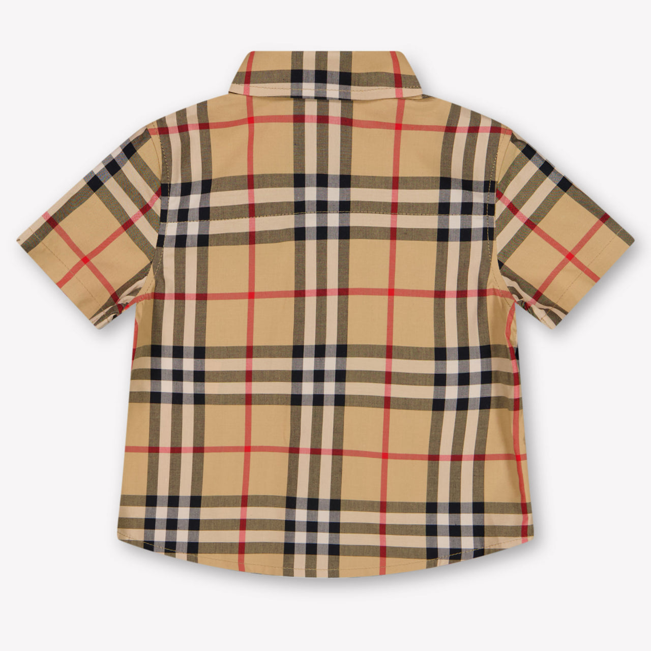 Burberry Owen Baby Jongens Blouse In Beige