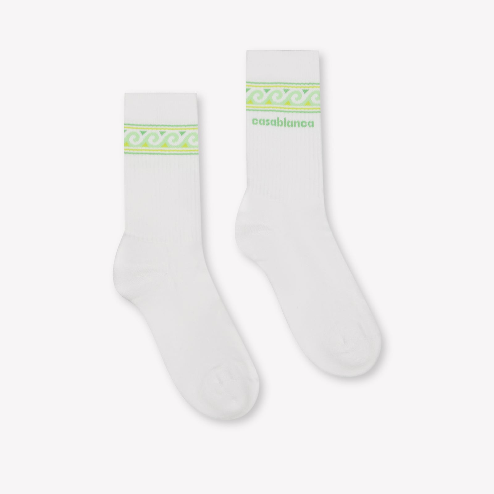 Casablanca Kinder Unisex Sokken In Wit