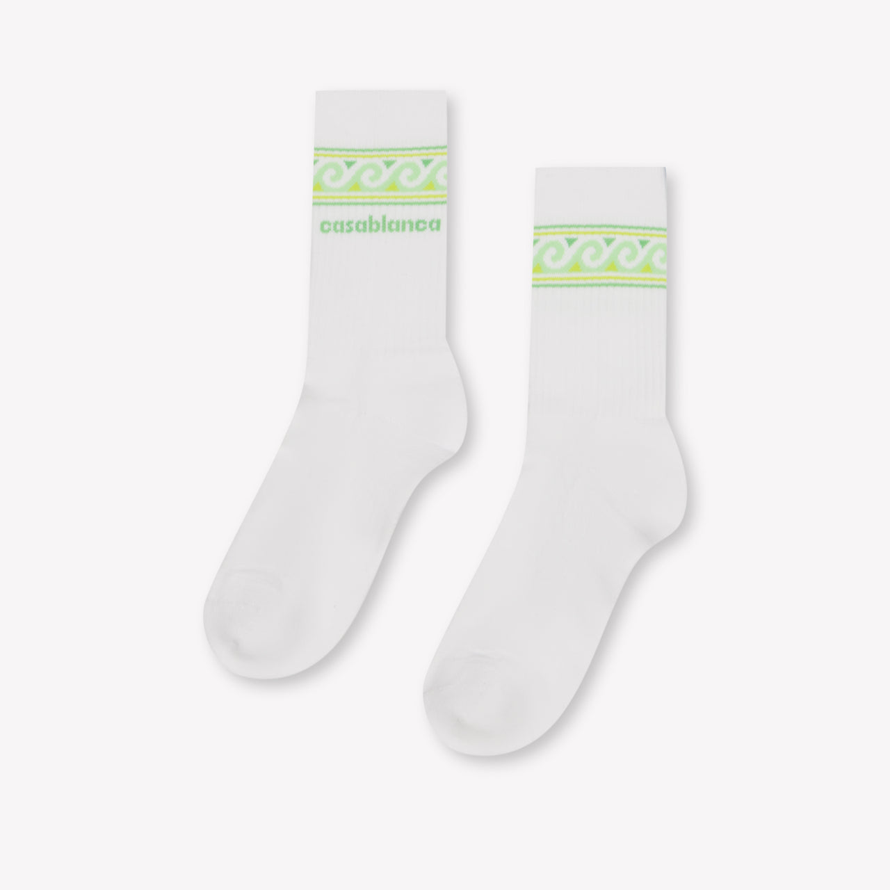 CASABLANCA Kids Unisex Socks In White