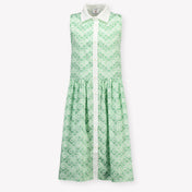 CASABLANCA Kids Girls Dress In Green