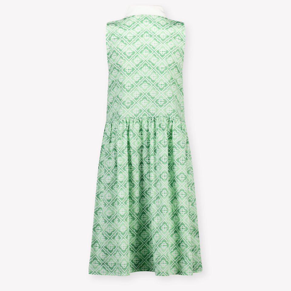 CASABLANCA Kids Girls Dress In Green