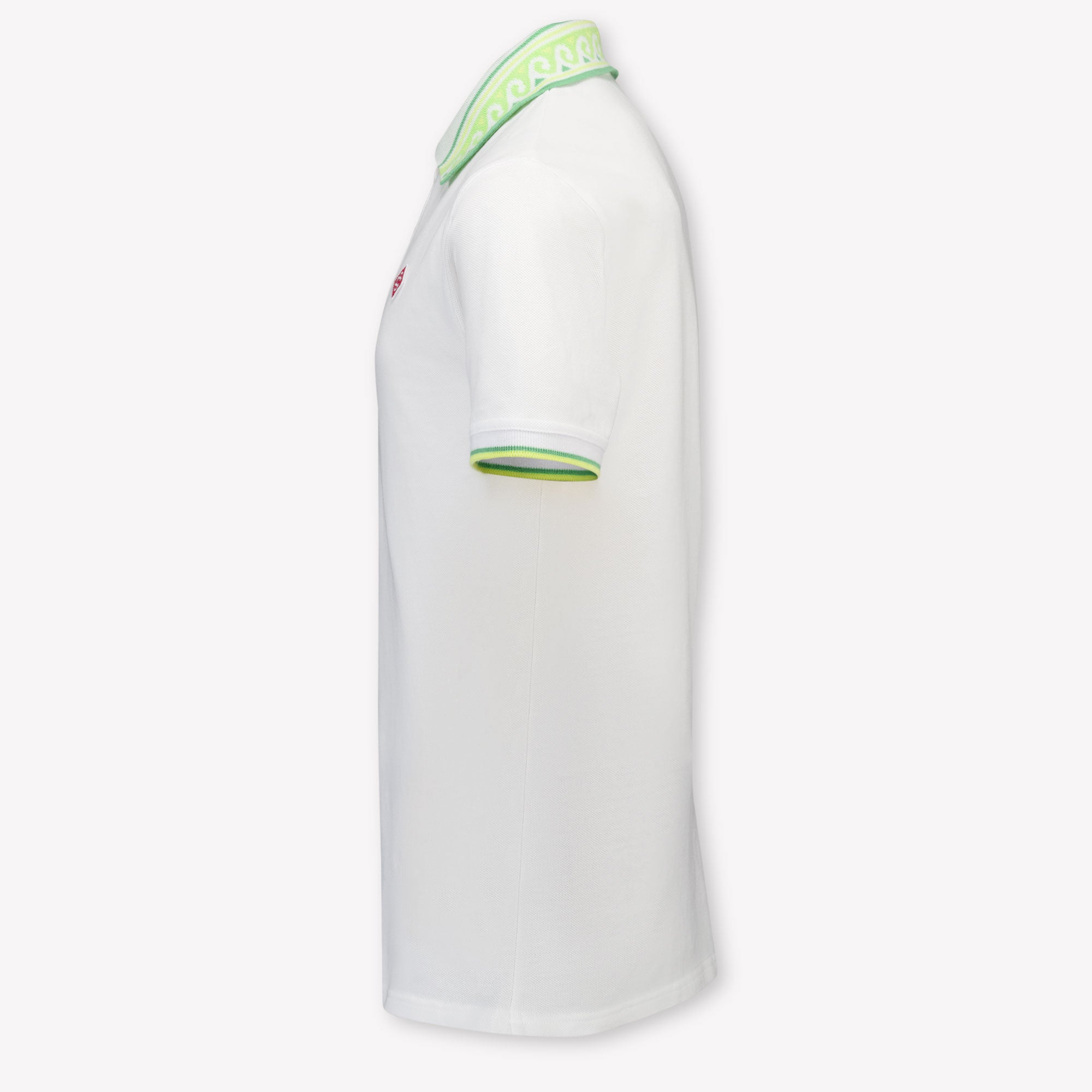 CASABLANCA Kids Boys Polo In White