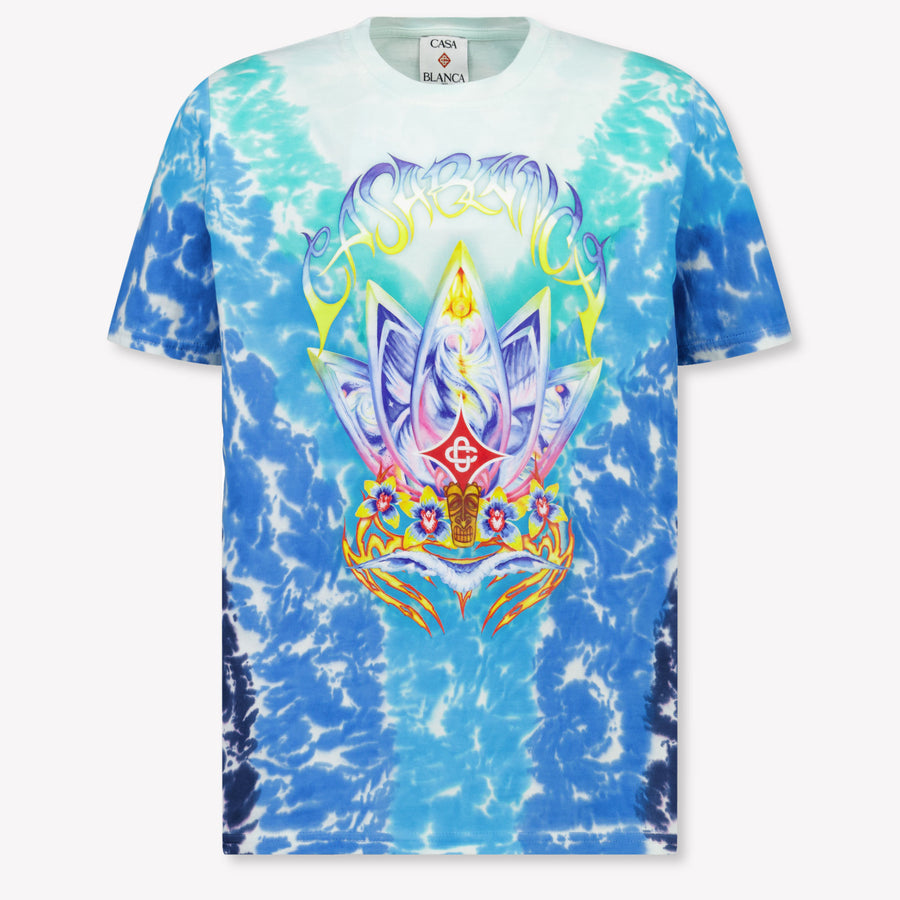 Casablanca Boys T-Shirt in Turquoise