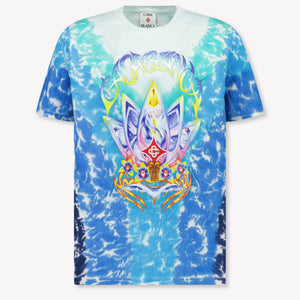 Casablanca Kinder Jongens T-Shirt In Turquoise