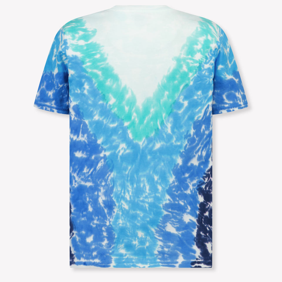 CASABLANCA Kids Boys T-Shirt In Turquoise