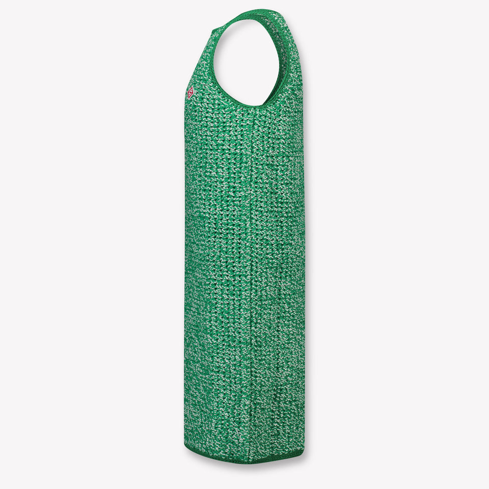 CASABLANCA Kids Girls Dress In Light Green