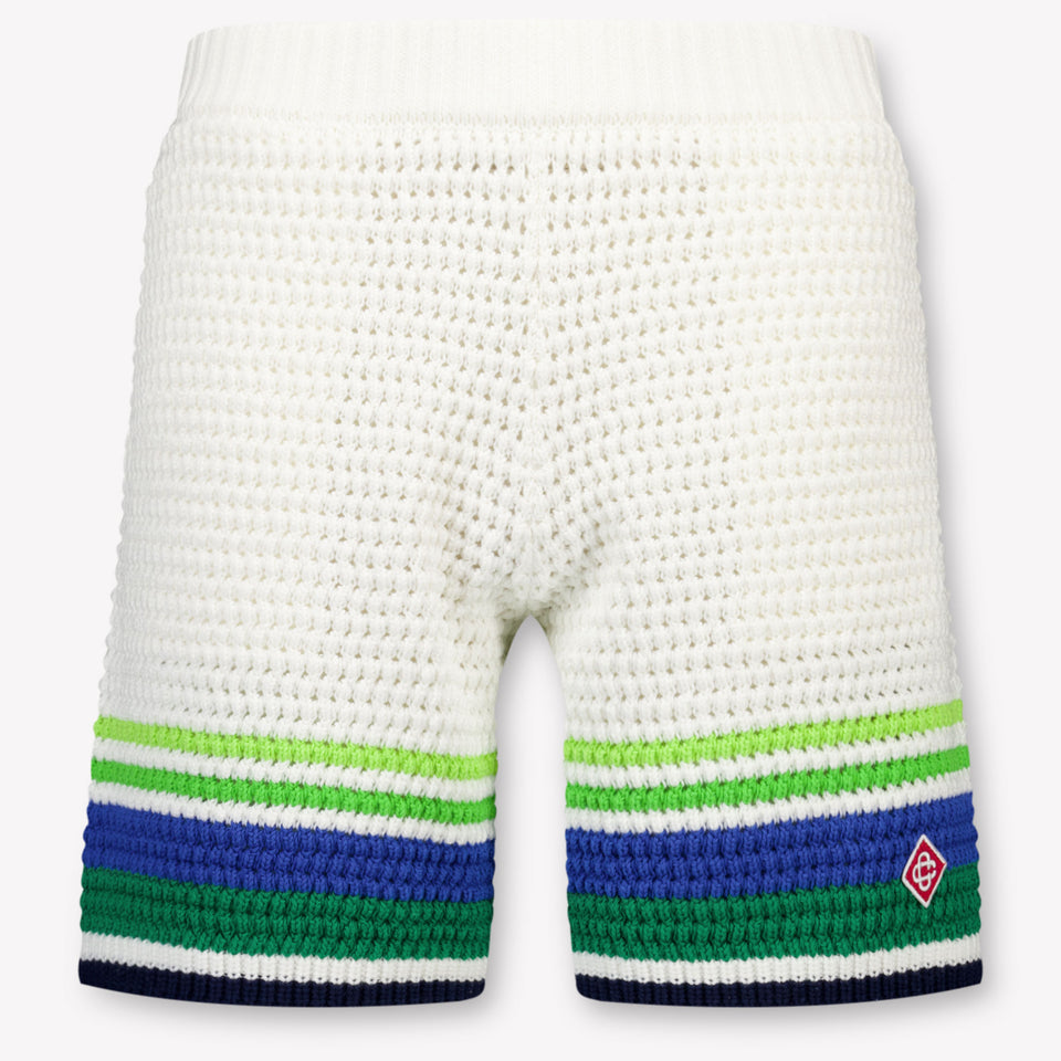 CASABLANCA Kids Boys Shorts In White