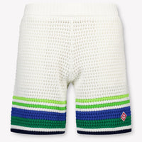 Casablanca Kinder Jongens Shorts In Wit
