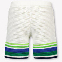 Casablanca Kinder Jongens Shorts In Wit