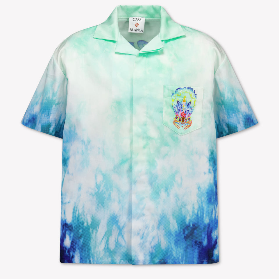 CASABLANCA Kids Boys Blouse In Mint