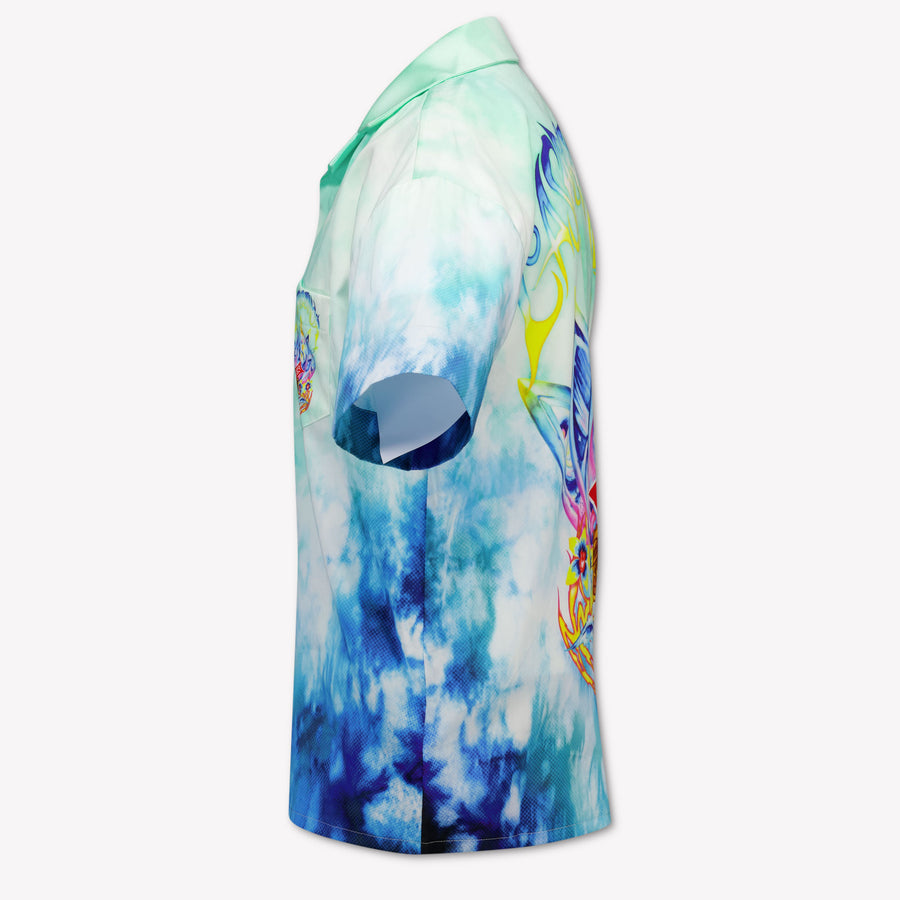 CASABLANCA Kids Boys Blouse In Mint