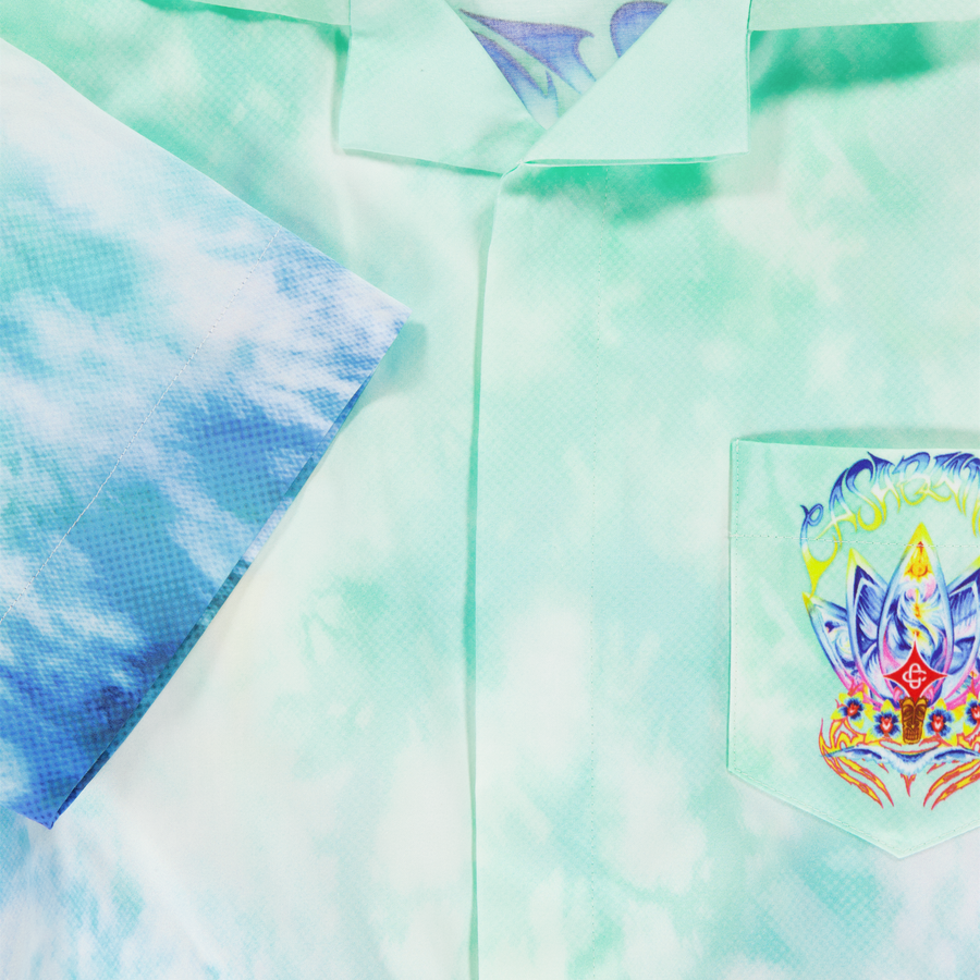 CASABLANCA Kids Boys Blouse In Mint