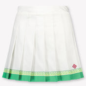 CASABLANCA Kids Girls Skirt In White