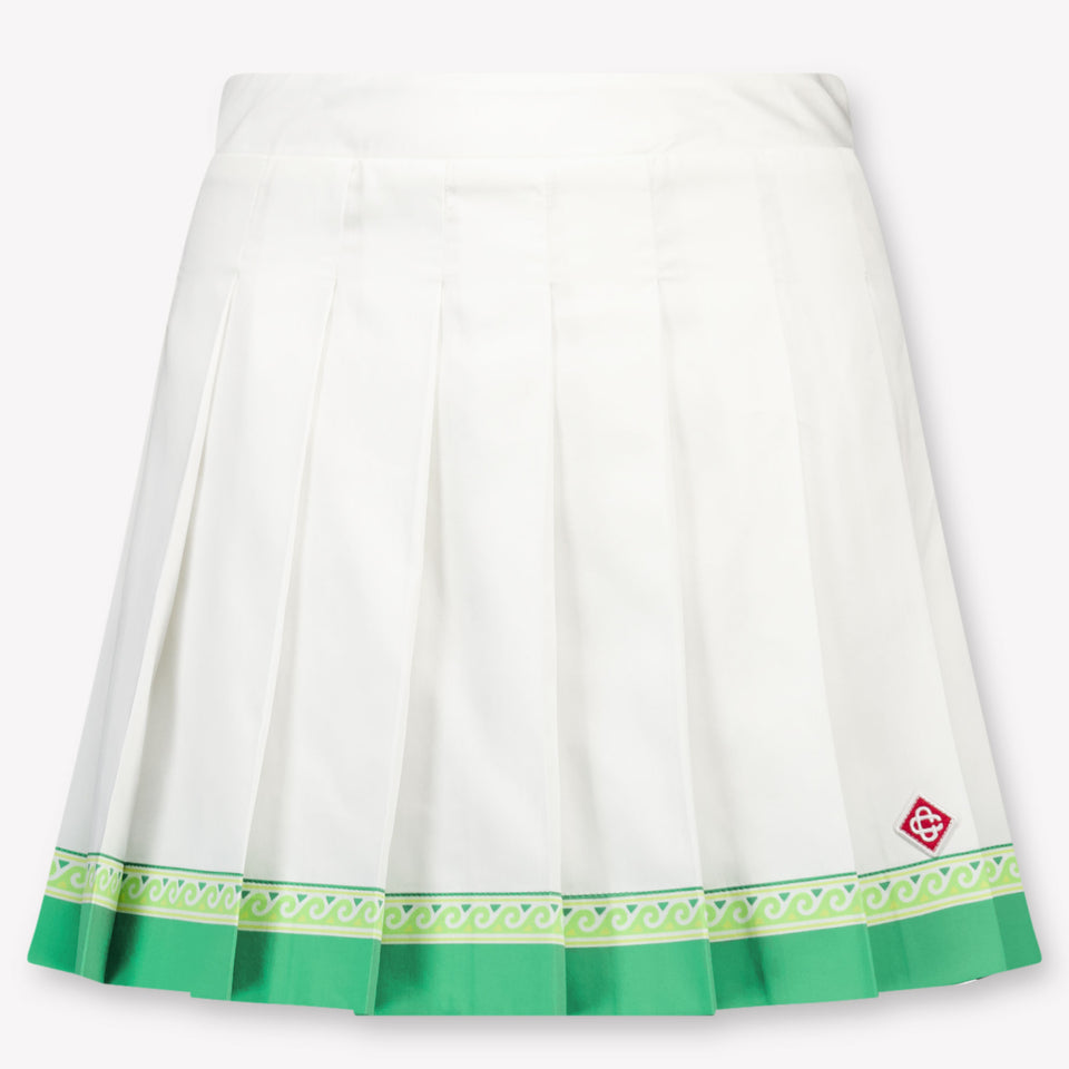 CASABLANCA Kids Girls Skirt In White