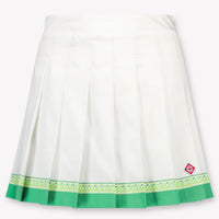 CASABLANCA Kids Girls Skirt In White