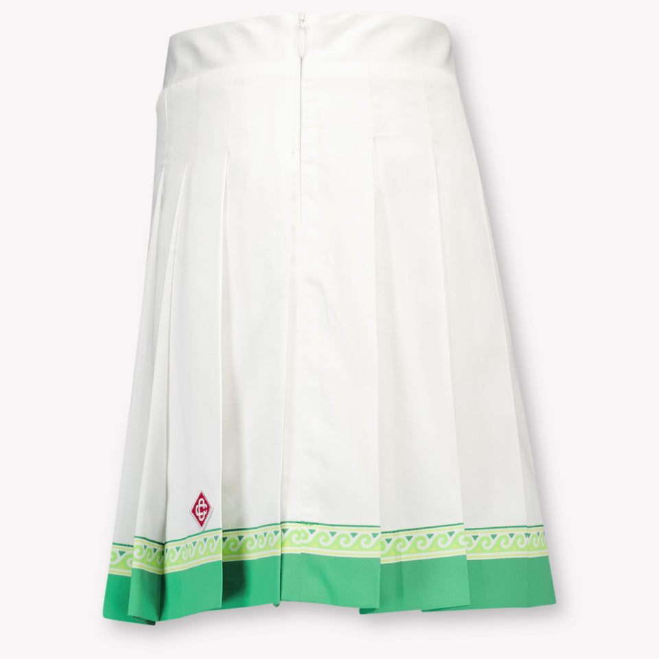 CASABLANCA Kids Girls Skirt In White