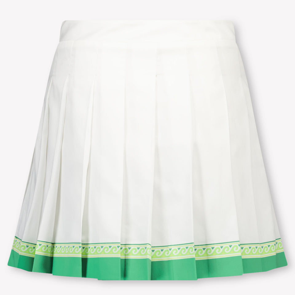 CASABLANCA Kids Girls Skirt In White