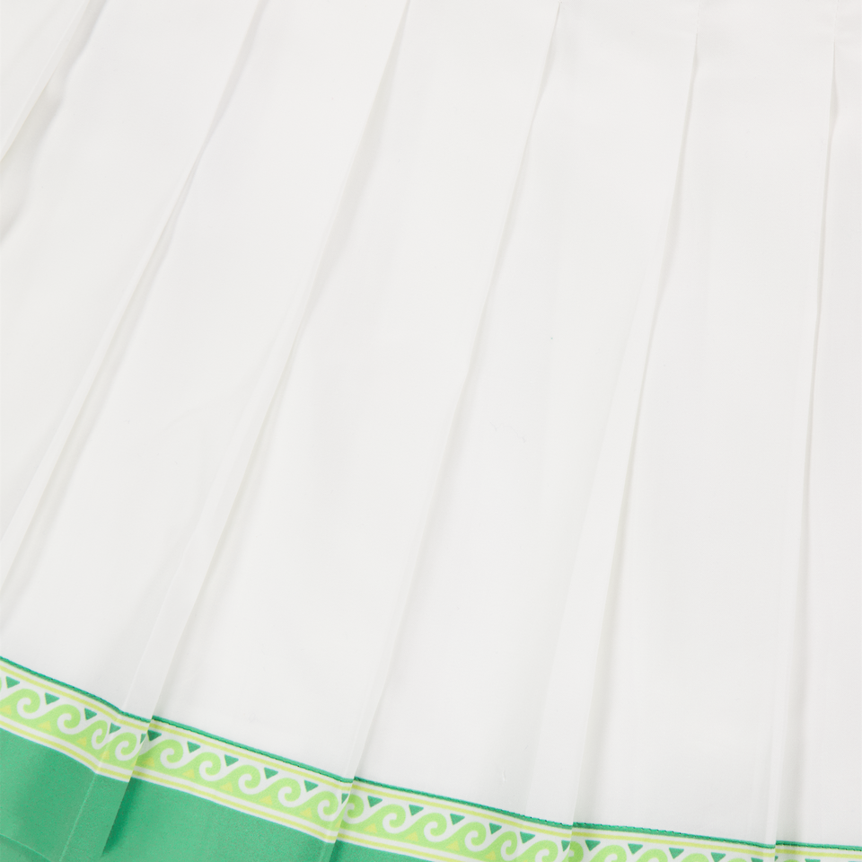 CASABLANCA Kids Girls Skirt In White