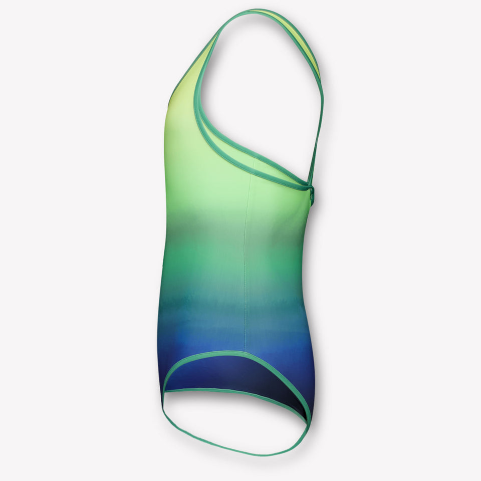 CASABLANCA Kids Girls Swimwear In Blue