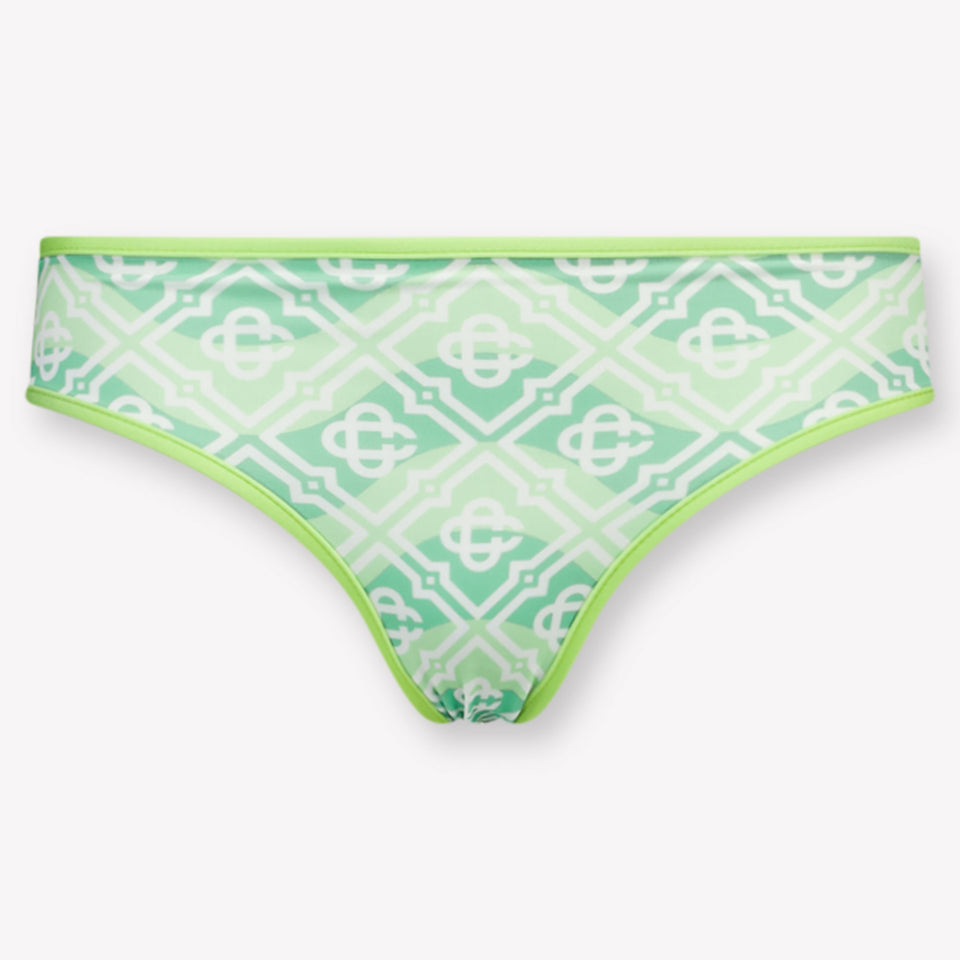 CASABLANCA Kids Girls Swimwear In Green