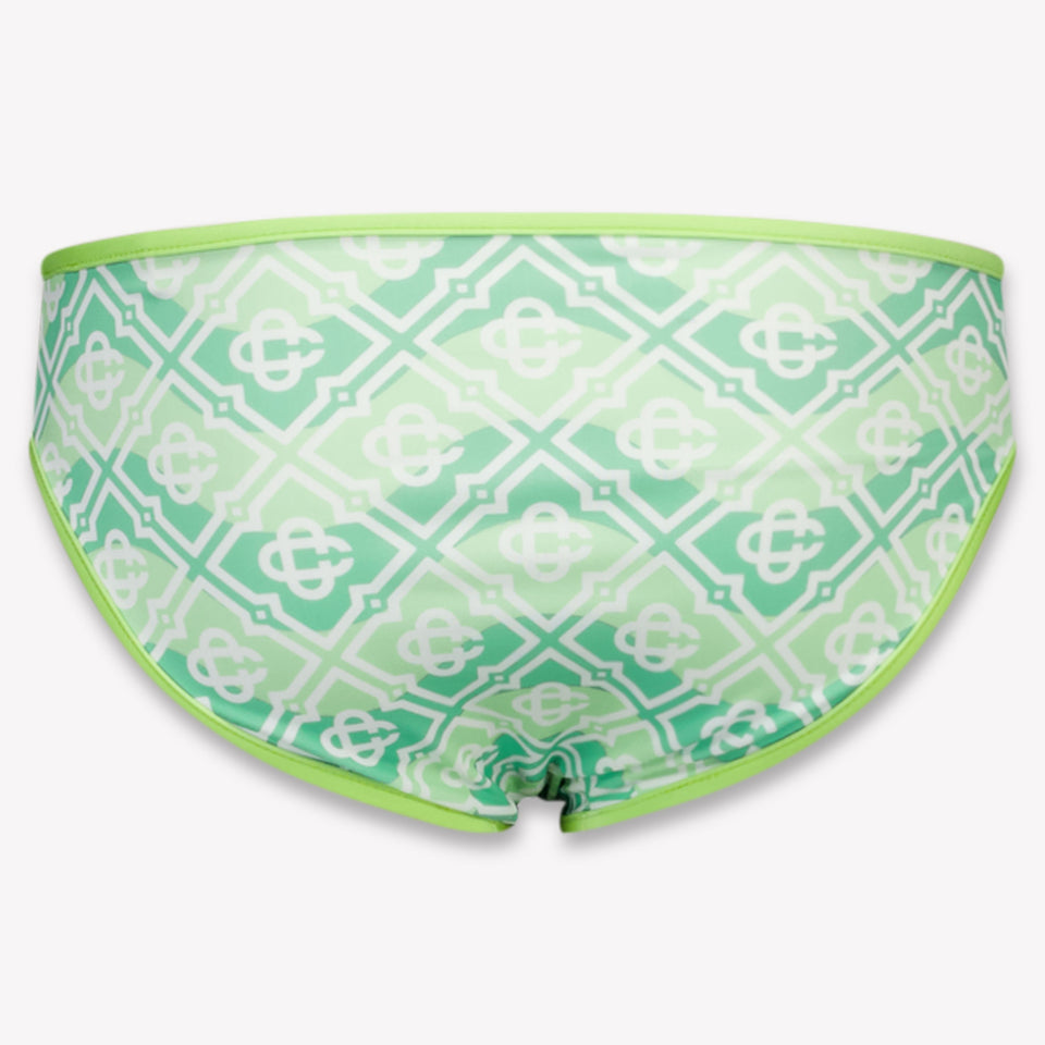 CASABLANCA Kids Girls Swimwear In Green