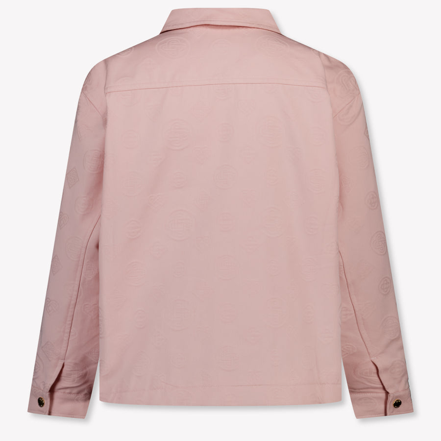 CASABLANCA Kids Girls Jackets In Light Pink