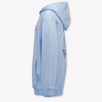 CASABLANCA Kids Boys Sweater In Light Blue