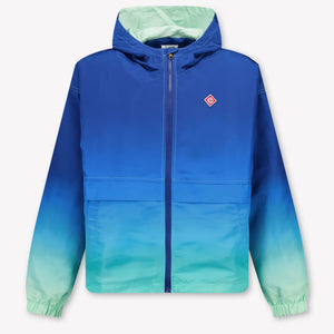 CASABLANCA Kids Boys Summer jacket In Blue
