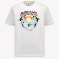 CASABLANCA Kids Boys T-Shirt In White
