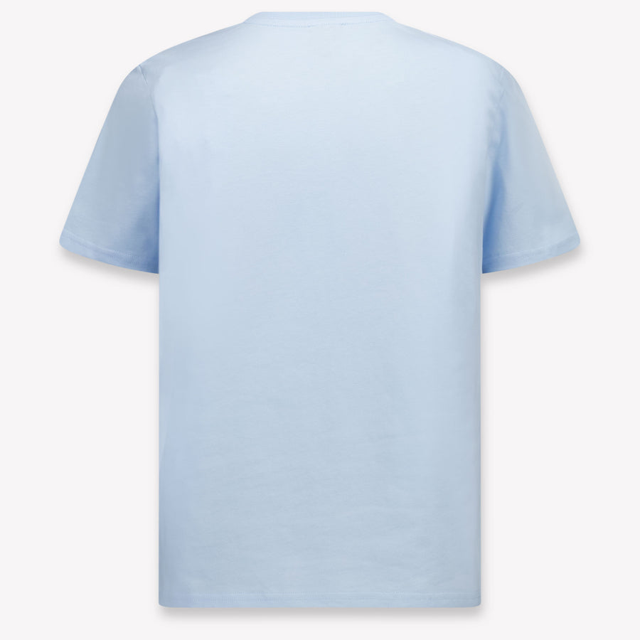 CASABLANCA Kids Boys T-Shirt In Light Blue