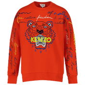 Kenzo kids Children's boys sweater Orange