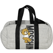 Moschino bebek unisex bebek bezi çantası gri