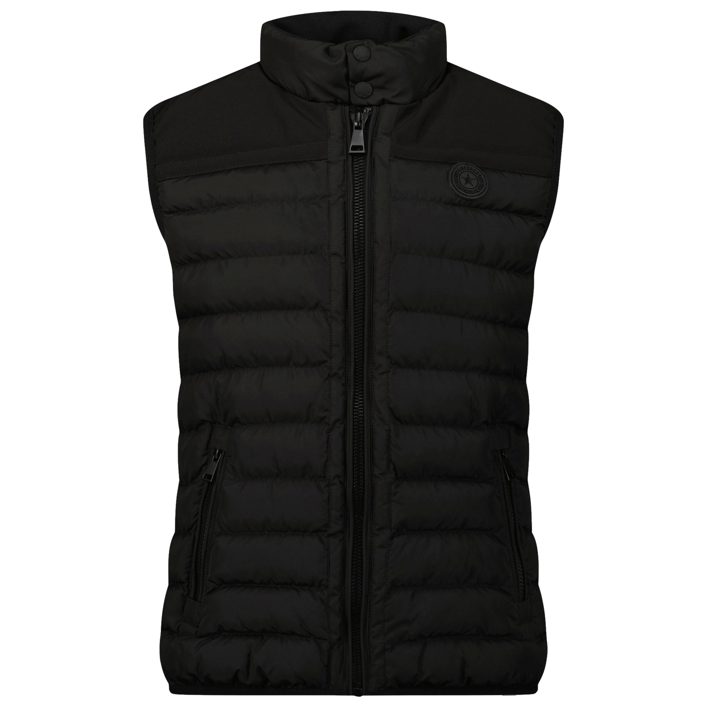 Airforce Kinder Jongens Bodywarmer Zwart 4Y