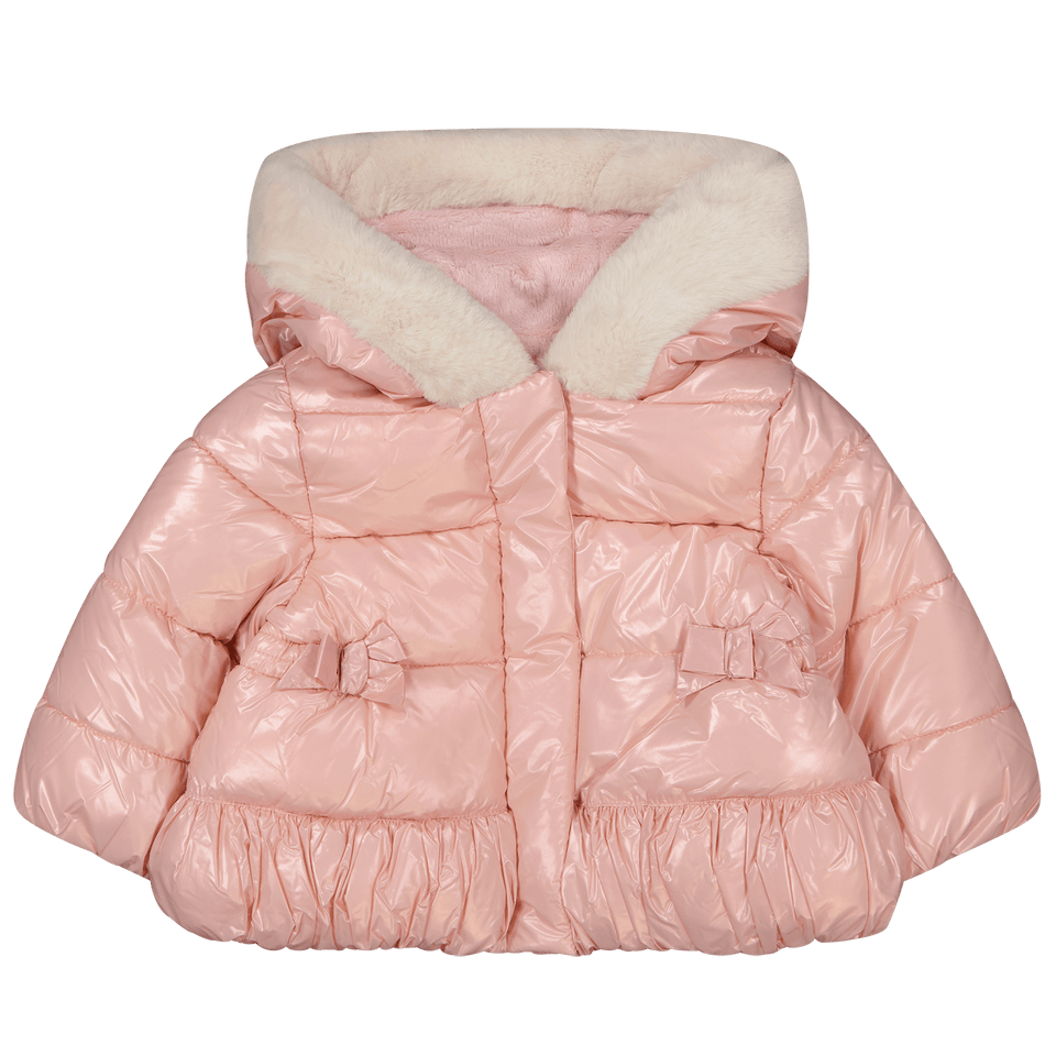 Mayoral Baby Girls Coat Light Pink