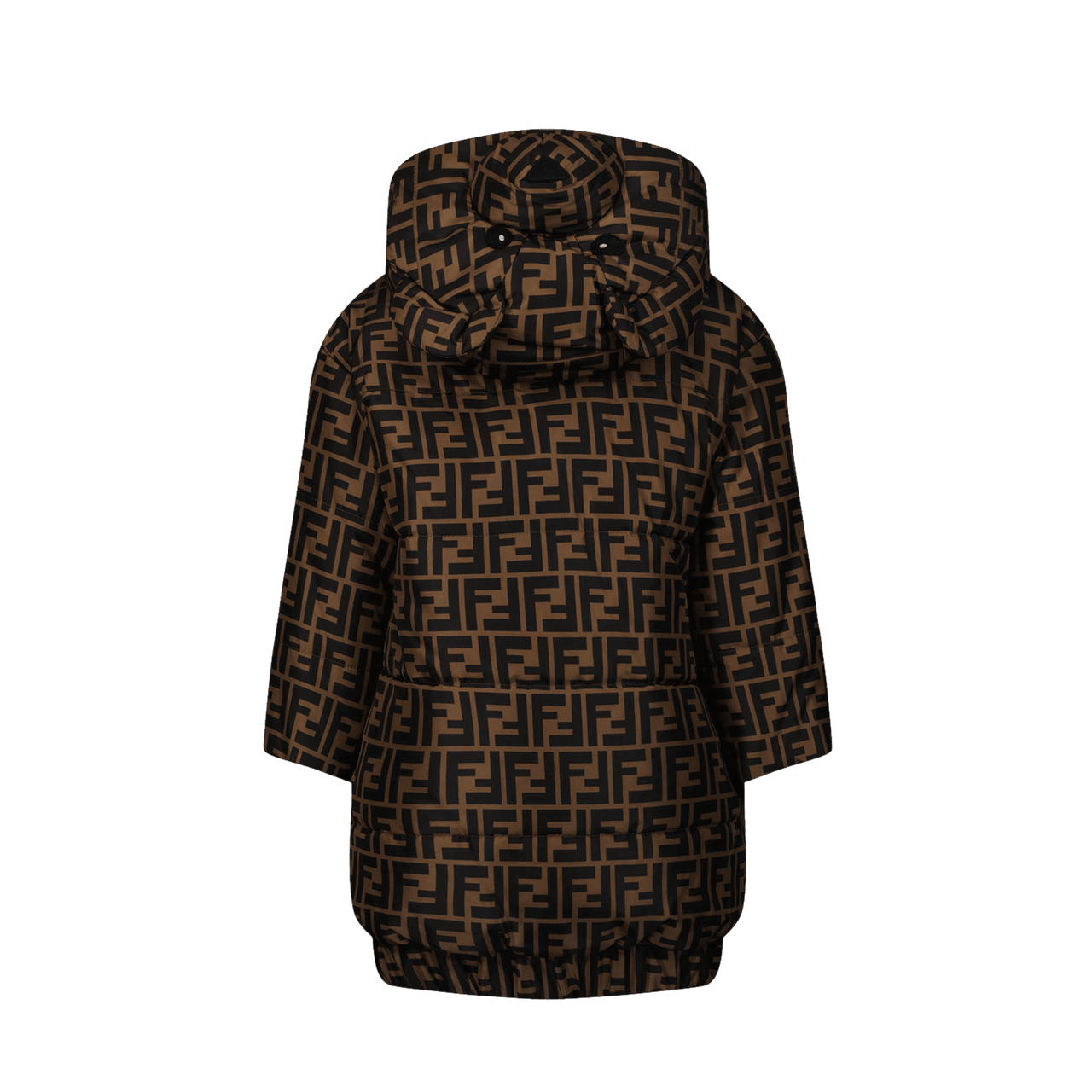Fendi Baby Unisex Jas Bruin