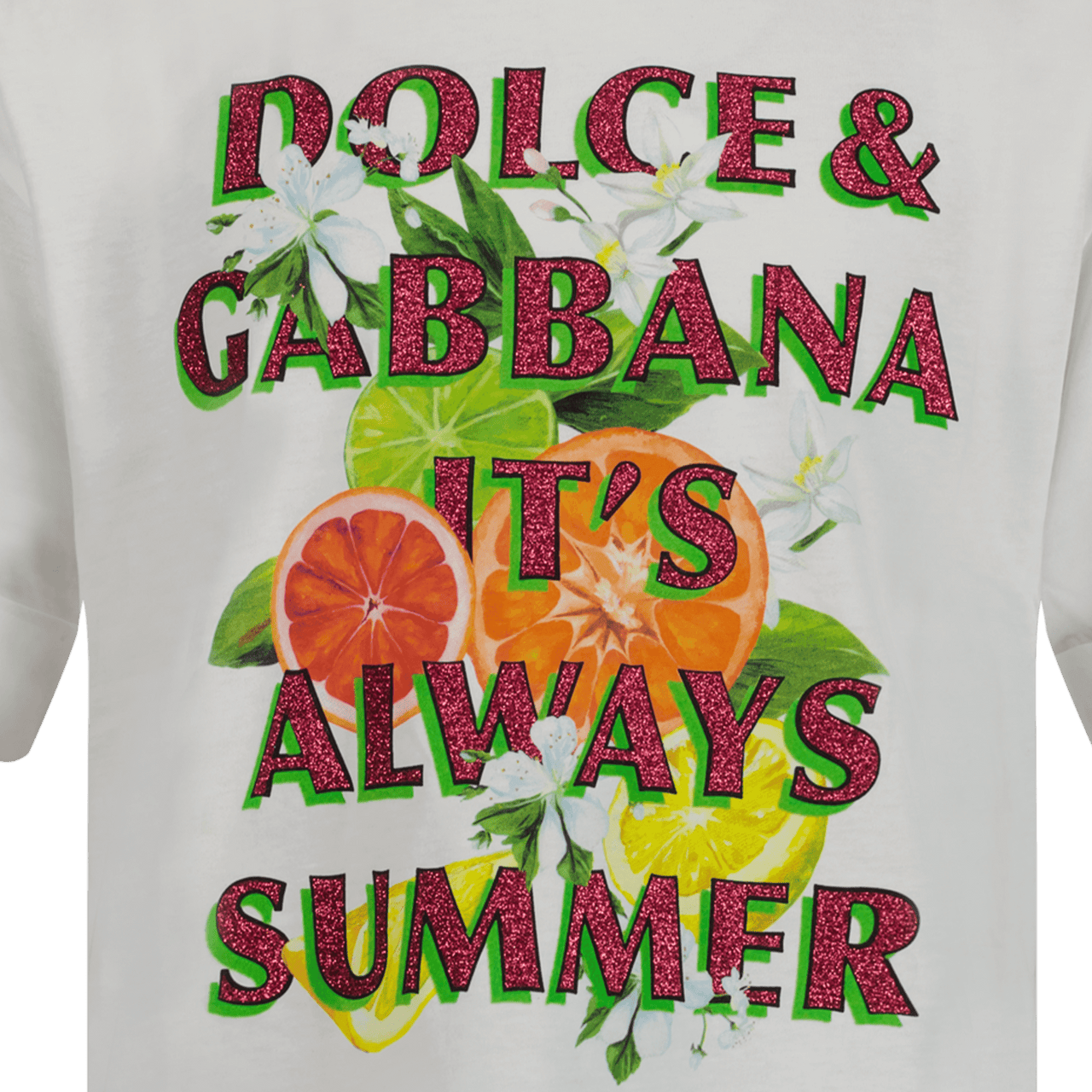 Dolce & Gabbana Kinder T-Shirt Wit