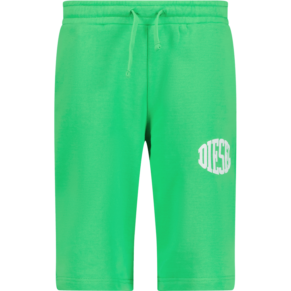 Diesel Kinder Jongens Shorts Groen 4Y