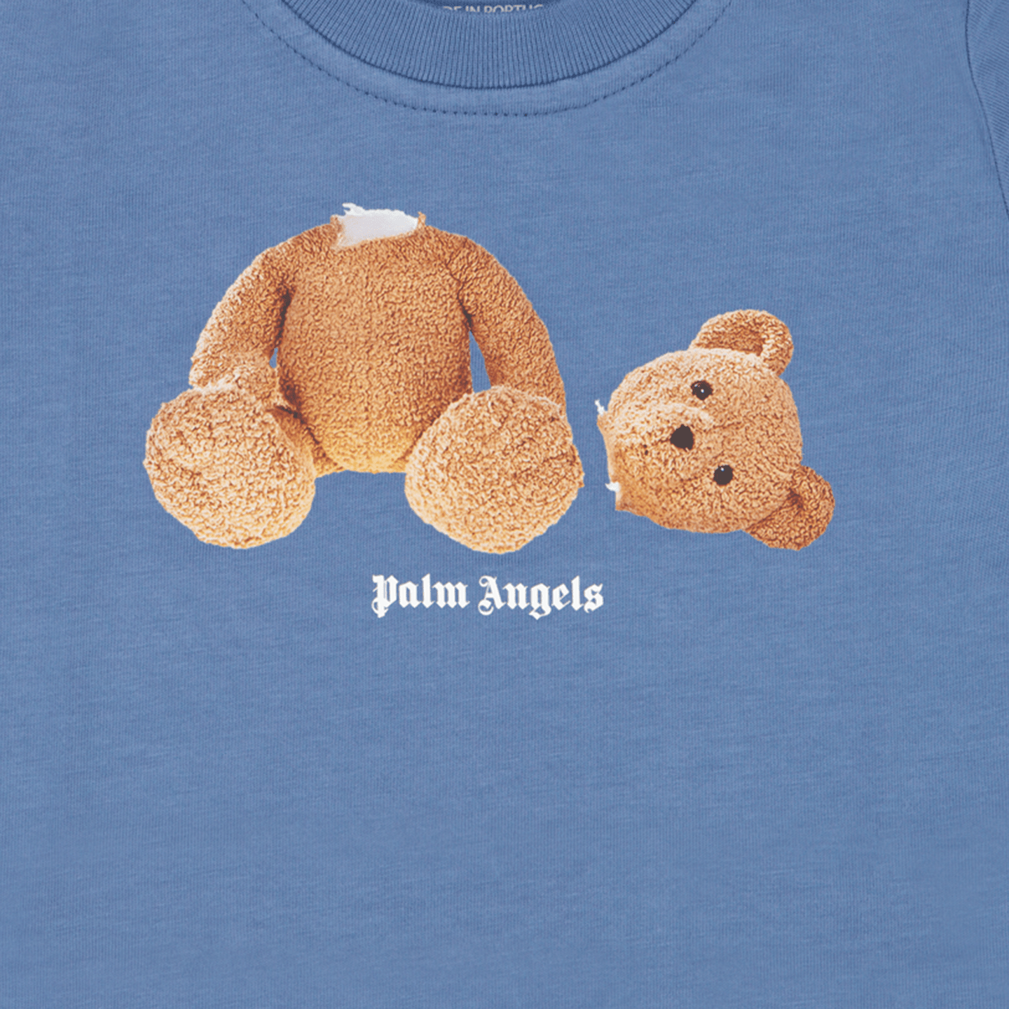 Palm Angels Baby Jongens T-Shirt Blauw 3/6