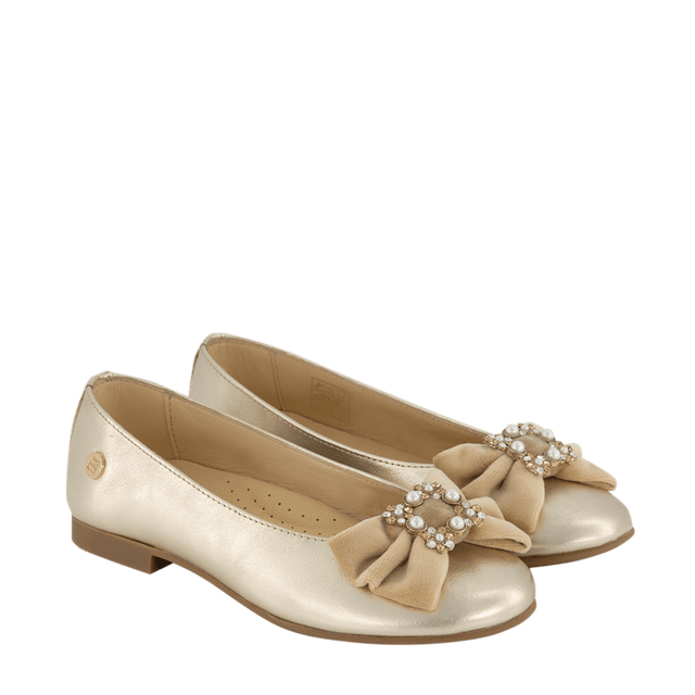 Andanines Kids Girls Shoes Gold