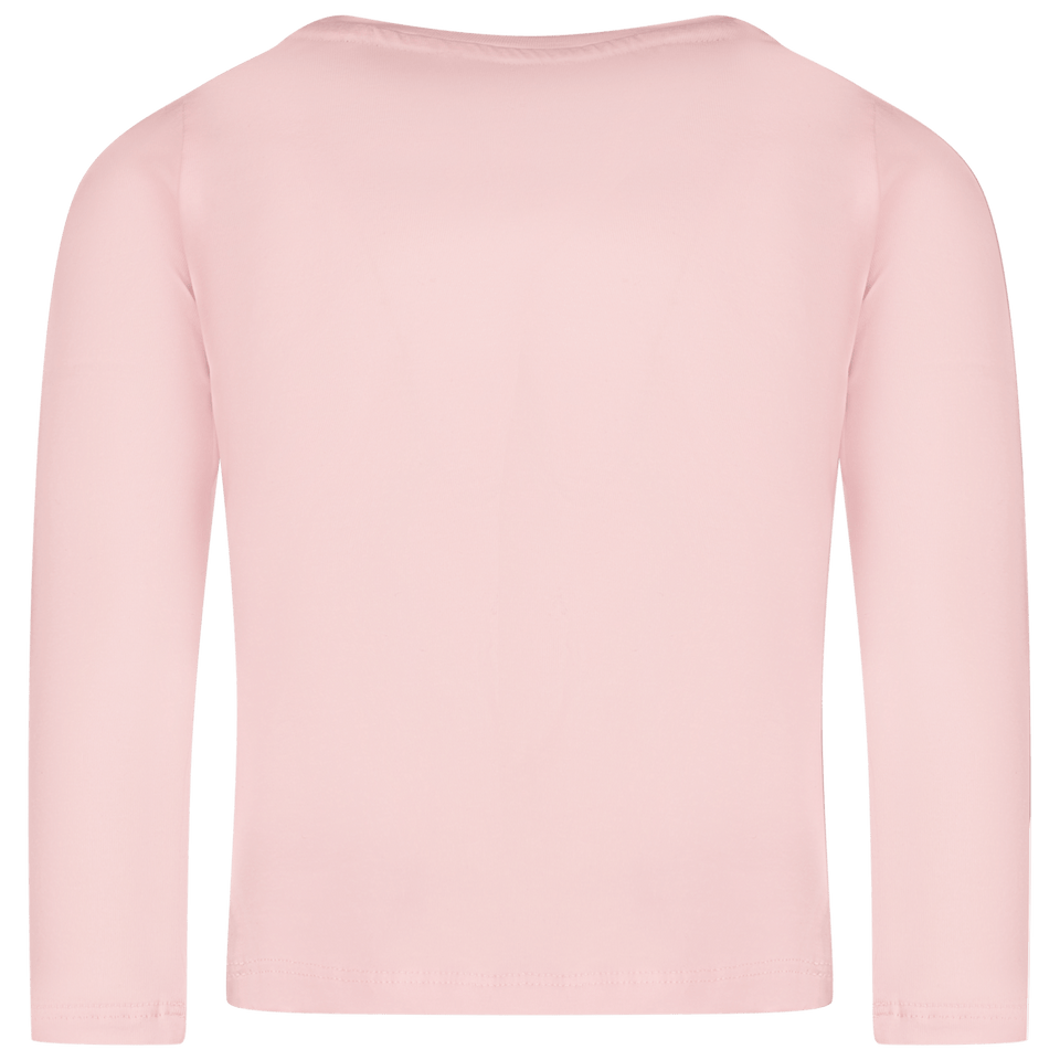 Liu Jo Kids Girls T-Shirt Light Pink