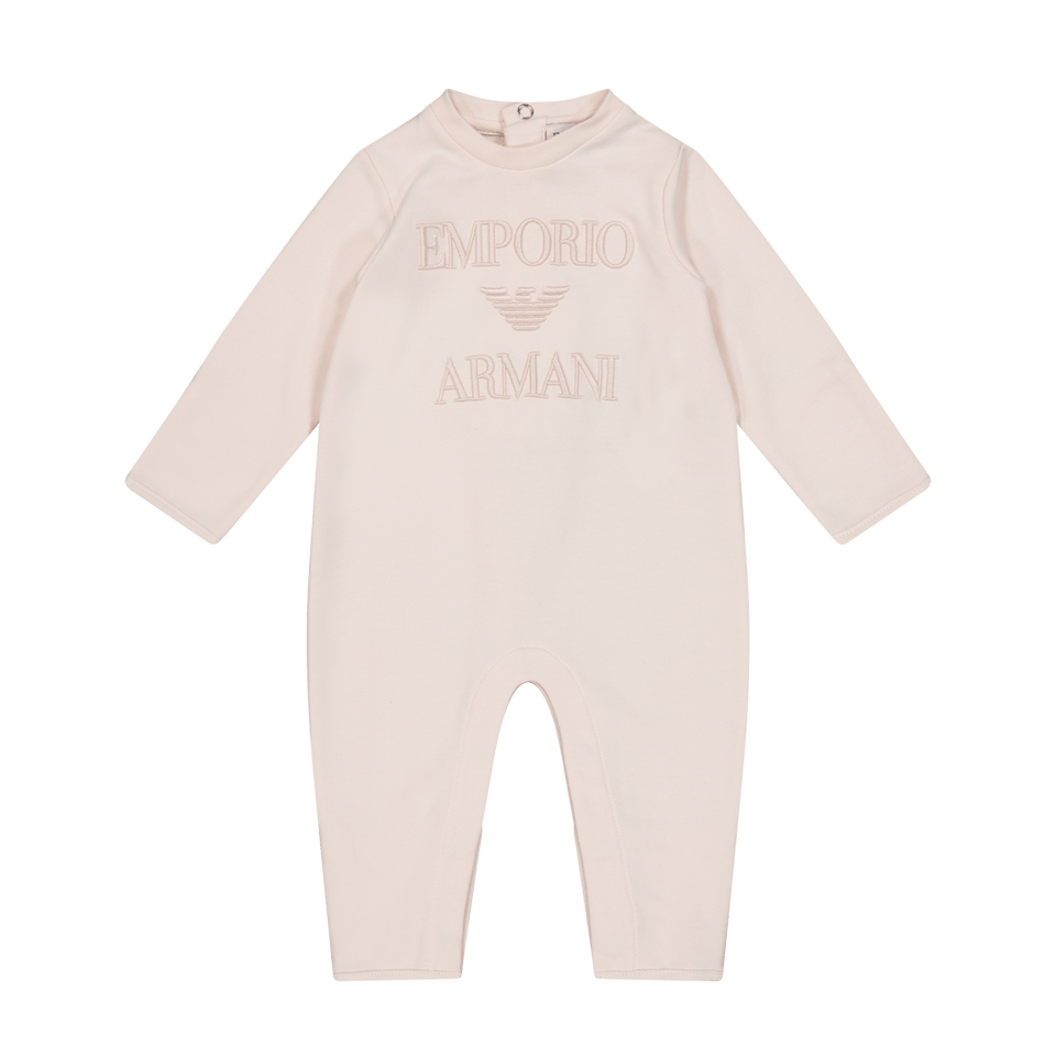 Armani Baby Unisex Bodysuit Light Pink