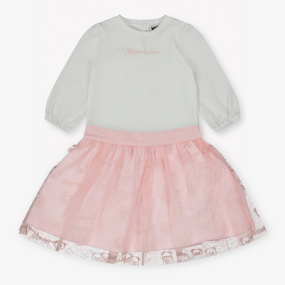 Moschino Baby Girls Set  White