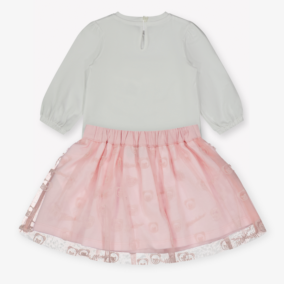 Moschino Baby Girls Set  White