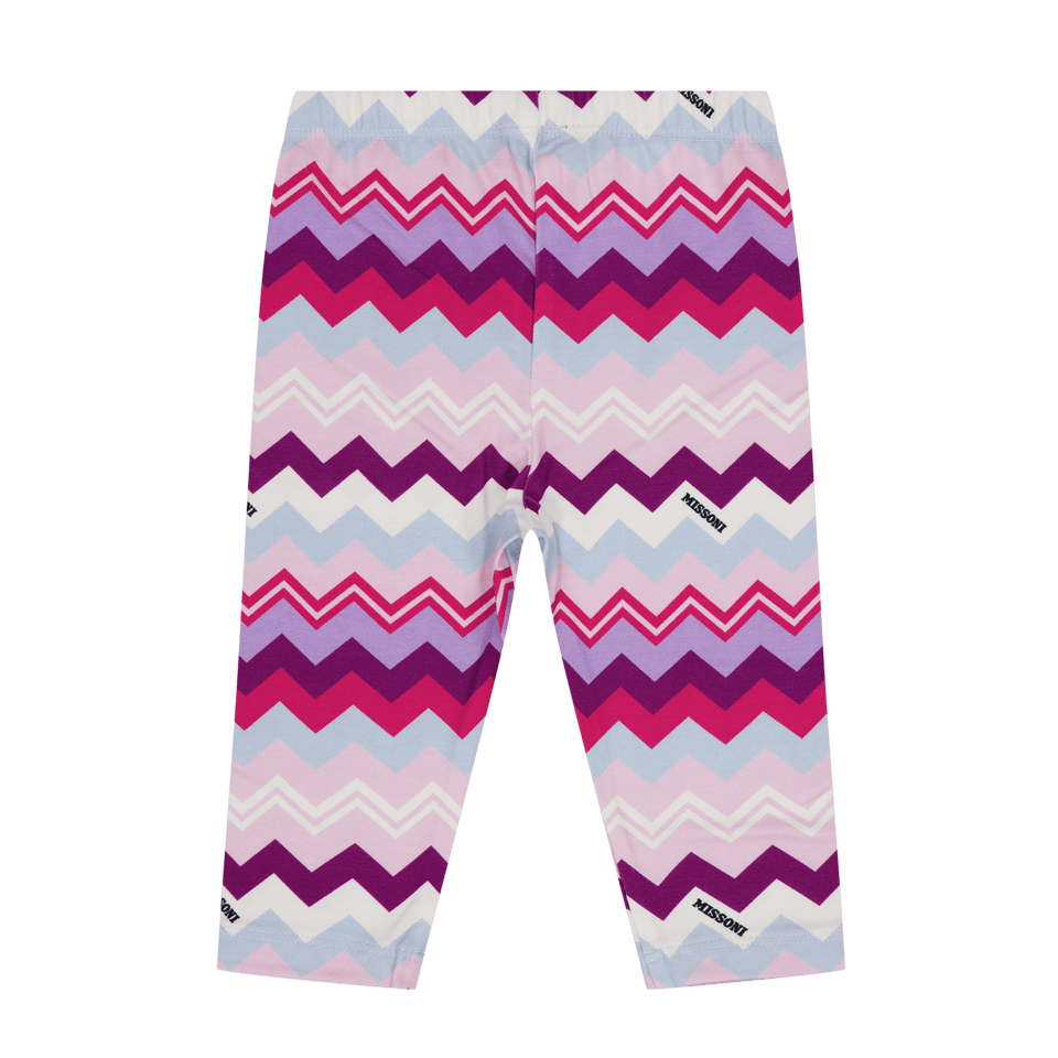 Missoni Baby Girls Legging Purple