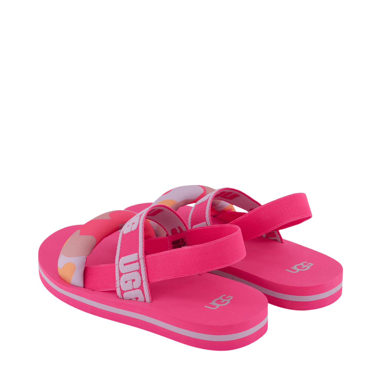 UGG Kinder Meisjes Slippers Fluor Roze 31