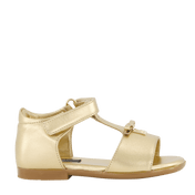 Dolce & Gabbana Çocuk Kız Sandalet Altın