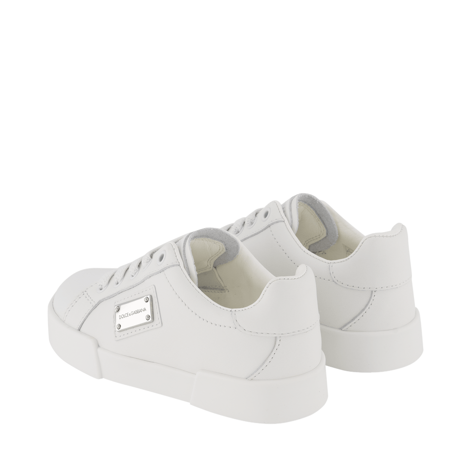 Dolce & Gabbana Kinder Unisex Sneakers Wit